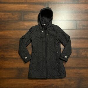 Weatherproof Women's Black Quilted Jacket Coat